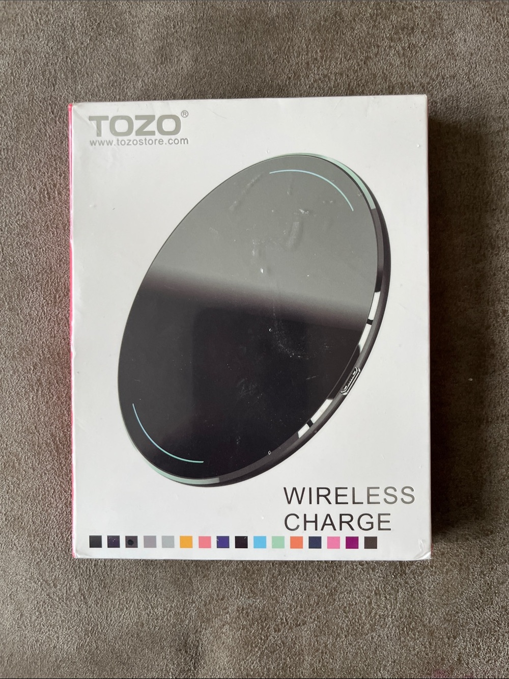 Black Wireless Charging Pad